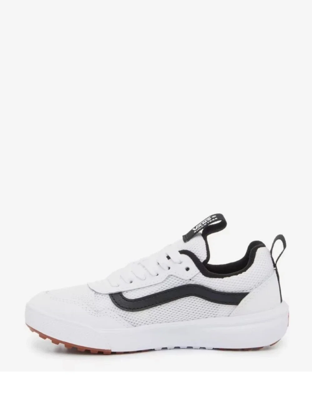 VANS Range Sneaker White/black - Size 1 Youth UNISEX NWOB